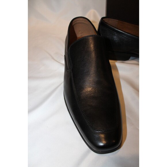 Florsheim Jackson Men's Comfort Slip on Leather Dress Shoes Black sz 11 Wide NIB - Picture 5 of 5